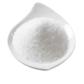 Butylated Hydroxytoluene (BHT) - A Skincare Antioxidant A white crystalline powder in a glass jar with a black lid and a label that reads “BHT”