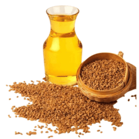 alt="Organics by Jumira - Fenugreek Seed Oil for Skincare Formulation"