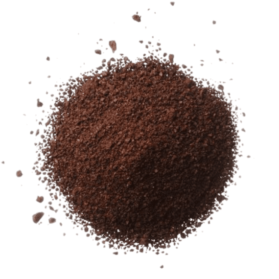 “Organicsbyjumira’s Coffee Powder, a natural ingredient used in skincare formulations.”